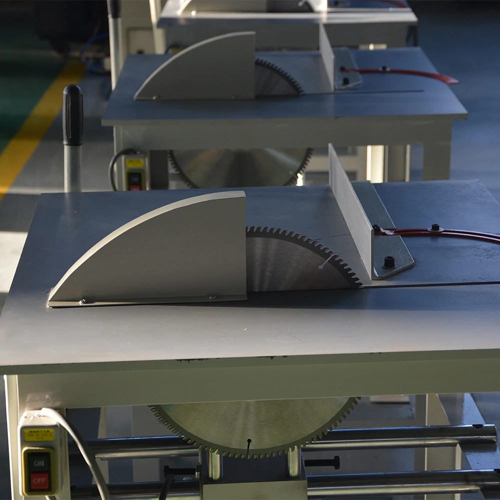 Jinan Factory Doors And Windows Making Equipment Single Head Multi-function Manual Cutting Machine