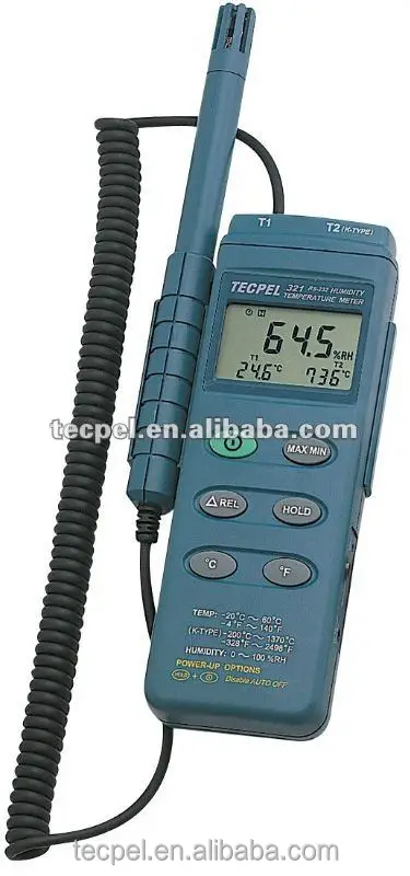 DTM-321  thermometer HUMIDITY temperature data logger