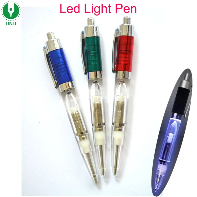 
Writing In Dark Night ABS Promotion Led Light Pen 