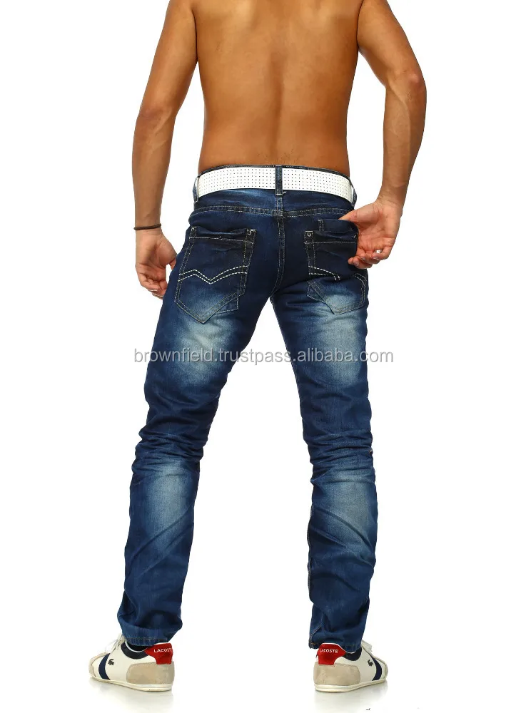 Hip Hop Bulk Bangladesh Manufacturer Clothes Fashion Custom Designer Biker Stretch Skinny Washed Fabric Brand Jeans