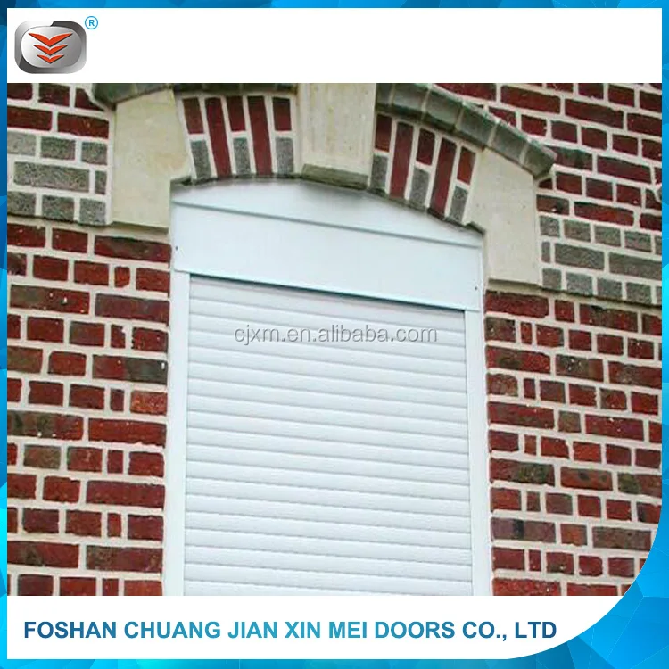 Good Quality Automatic Aluminum Exterior Upvc Rolling Shutter Door