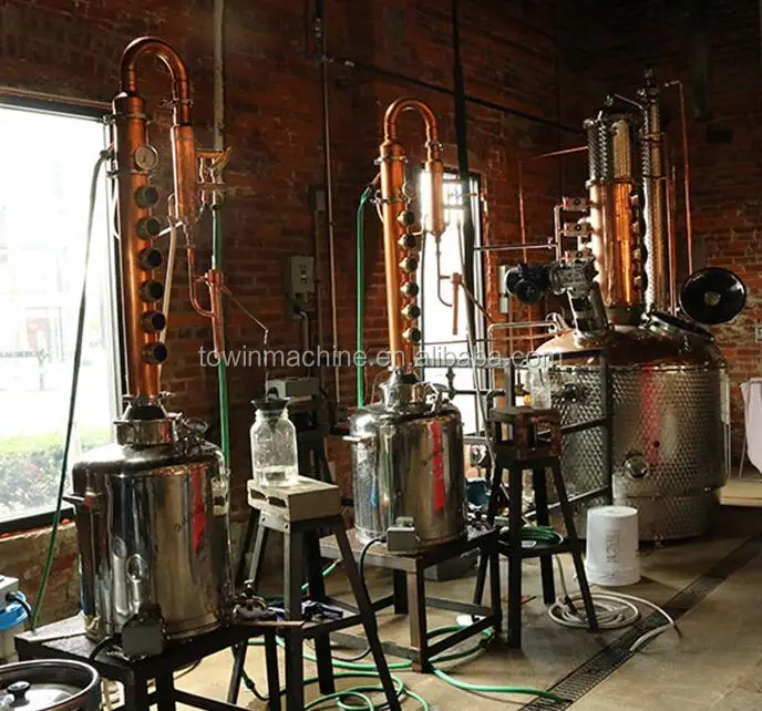 destilador de alcohol
