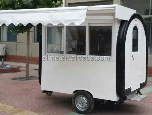 Fast Food Mobile Kitchen Trailer Icecream Vending Fast Food Carts, Hotdog Cart, Food Cart For Sale