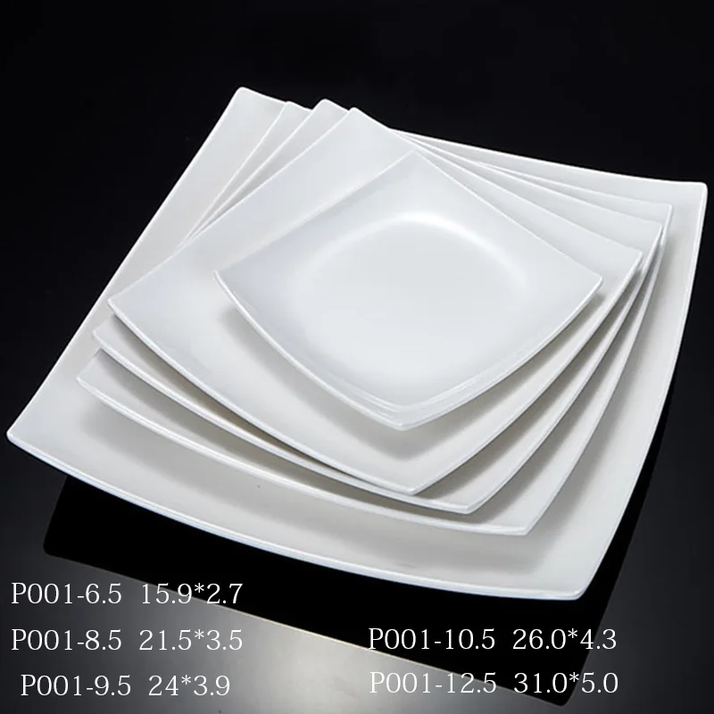 Дешевая белая меламиновая пластиковая посуда для