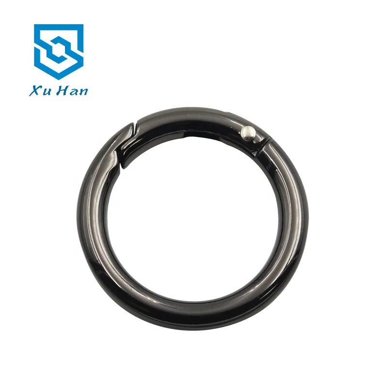 Factory direct sale, hot selling high quality metal spring gate o ring for handbags