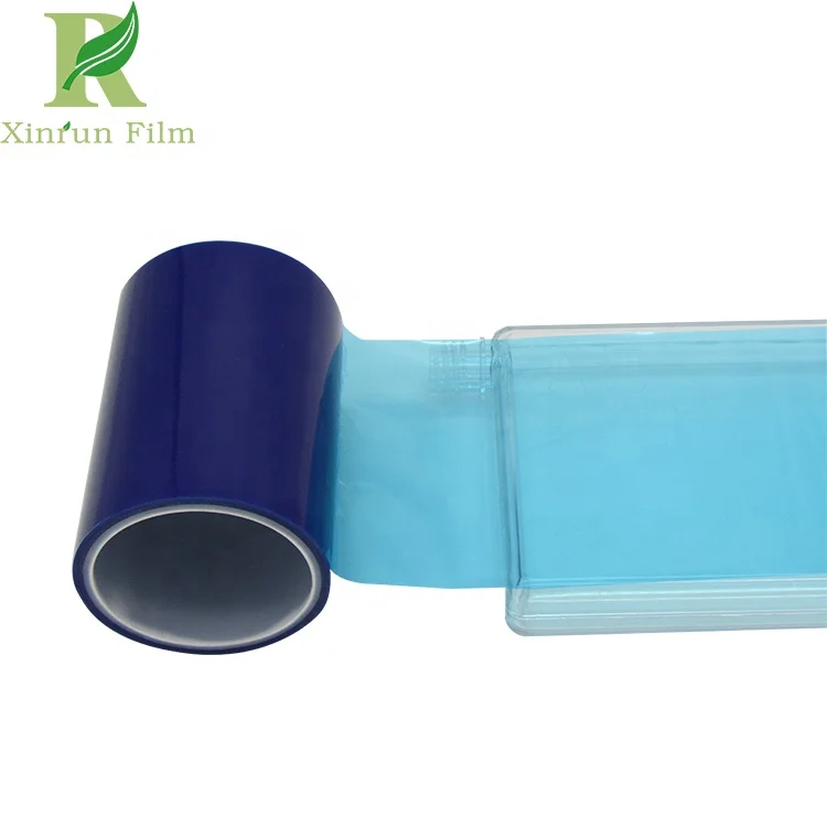 Scratch Against Self Adhesive PE Blue Protective Film for Plastic Sheet