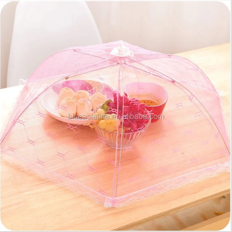 
Food Covers Umbrella Style Anti Fly Bug Mosquito Meal Cover Table Food Cover 