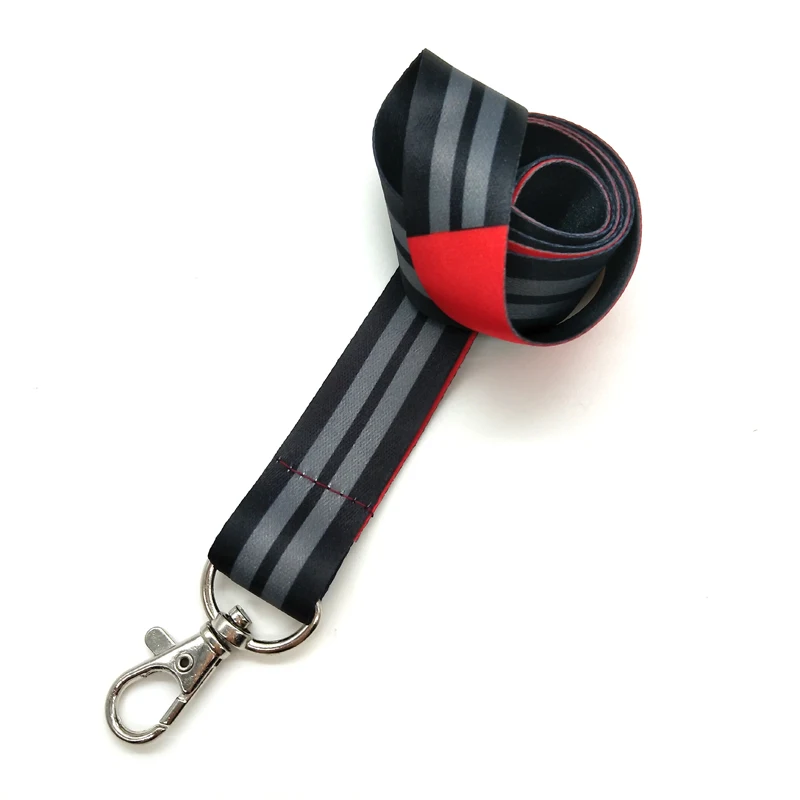 Wholesale polyester material beer holder lanyard with bottle opener