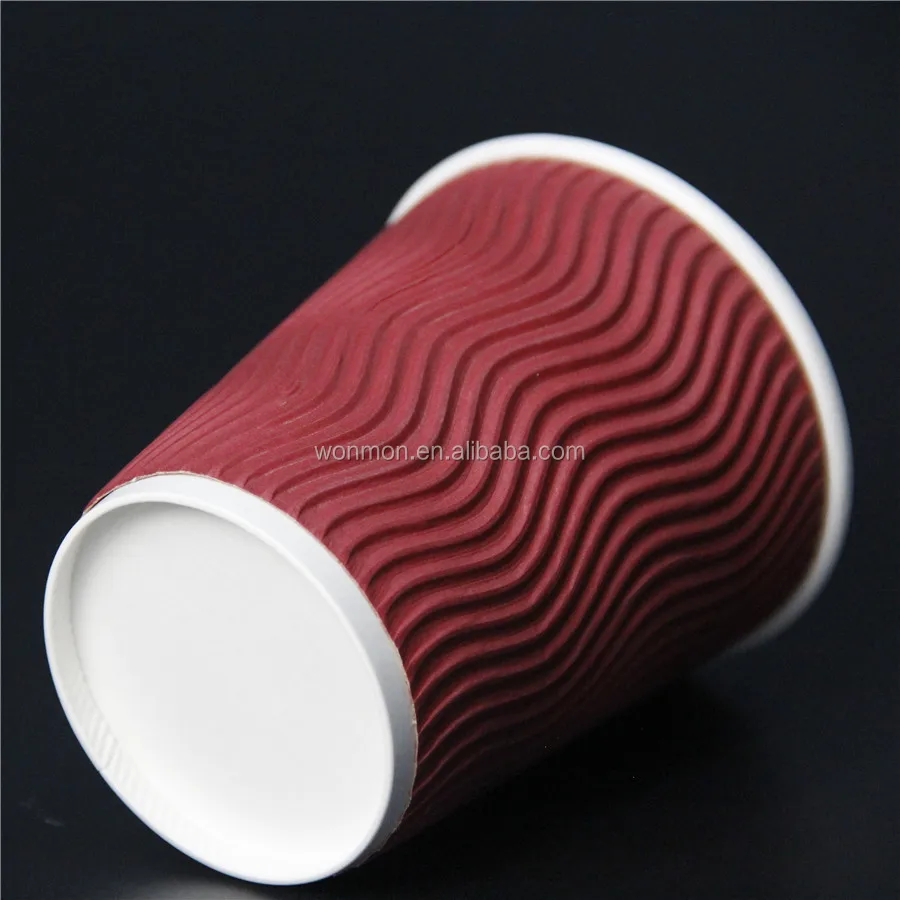 
Where Can I Buy Disposable Ripple Paper Coffee Cups 