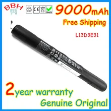 NEW Genuine original battery for lenovo YOGA TABLET B8000-F 10″ L13D3E31 B8000 10″ Li-ion Battery batteria 9000mah high quality