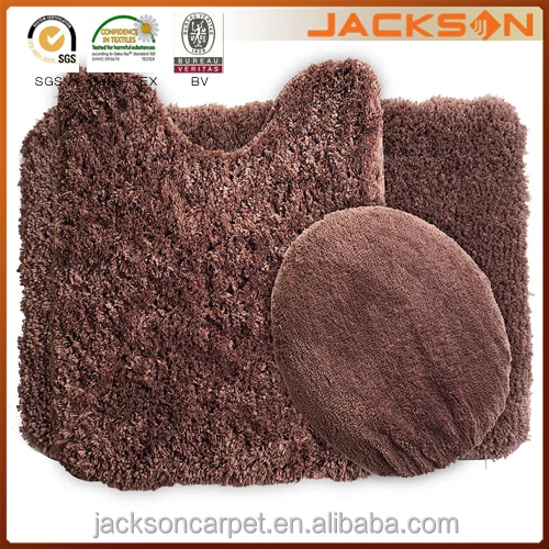  3 шт супер плюшевая нескользящая обувь; Однотонная ткань из коврик для ванной набор