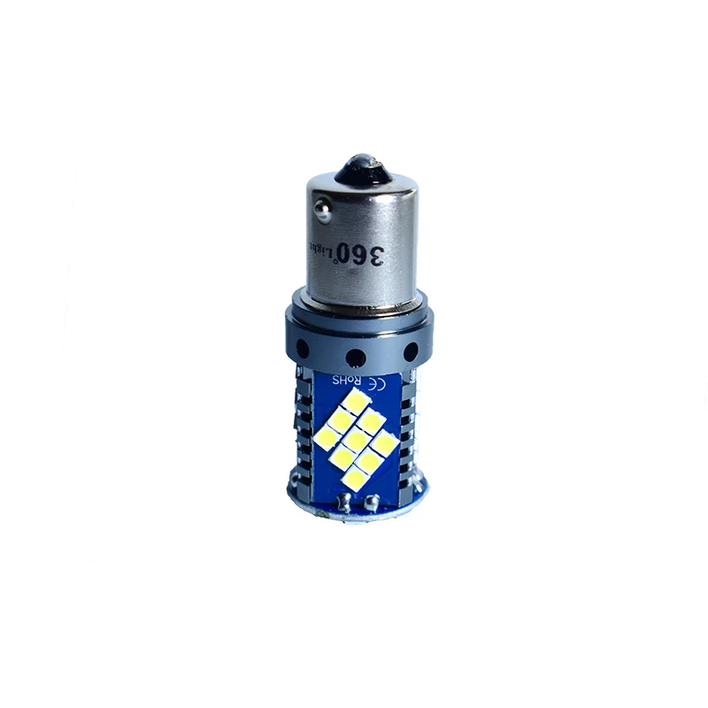 Новое поступление, S25 1156 1157 48SMD CANBUS 3030 чип белого и желтого цвета для поворотников автомобиля, стоп-сигнал, противотуманные фары