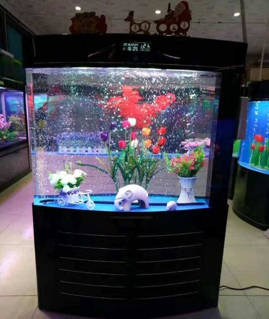 
Wholesale Cleair Aquatics Aquarium with sump filter LED light acrylic fish tank 