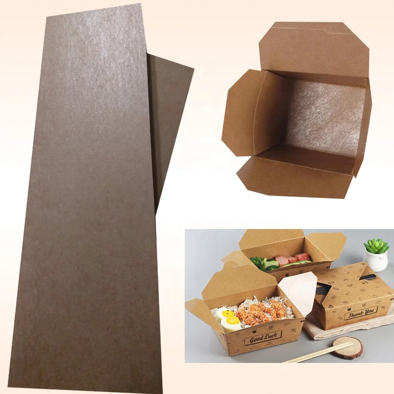 
Custom printed wrapping paper food grade single pe coated paper sheet for food packaging 