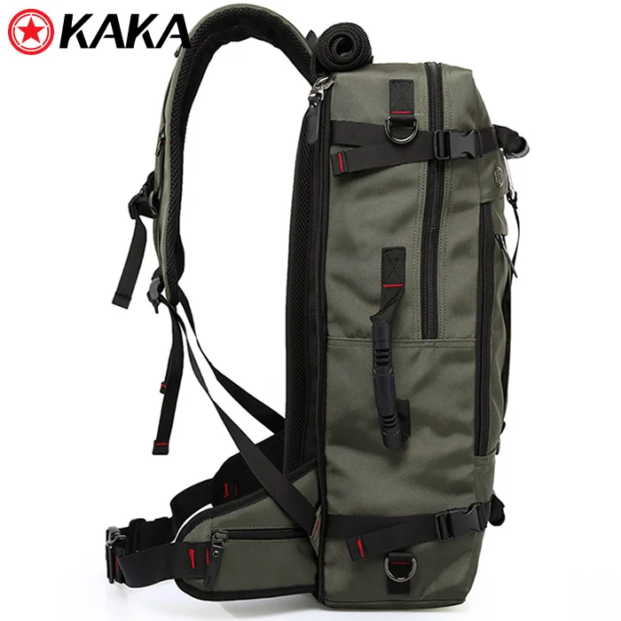 Factory hot sale mountain large capacity 3 ways outdoor sport custom travelling waterproof hiking laptop backpack