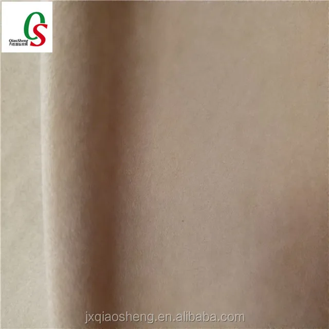 Nonwoven technics flock velvet fabric for shoes material