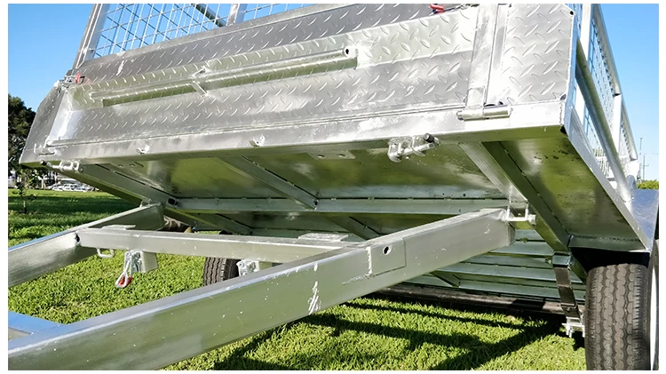 
6X4 Standard Hot Dipped Galvanized Box Trailer For Sale 