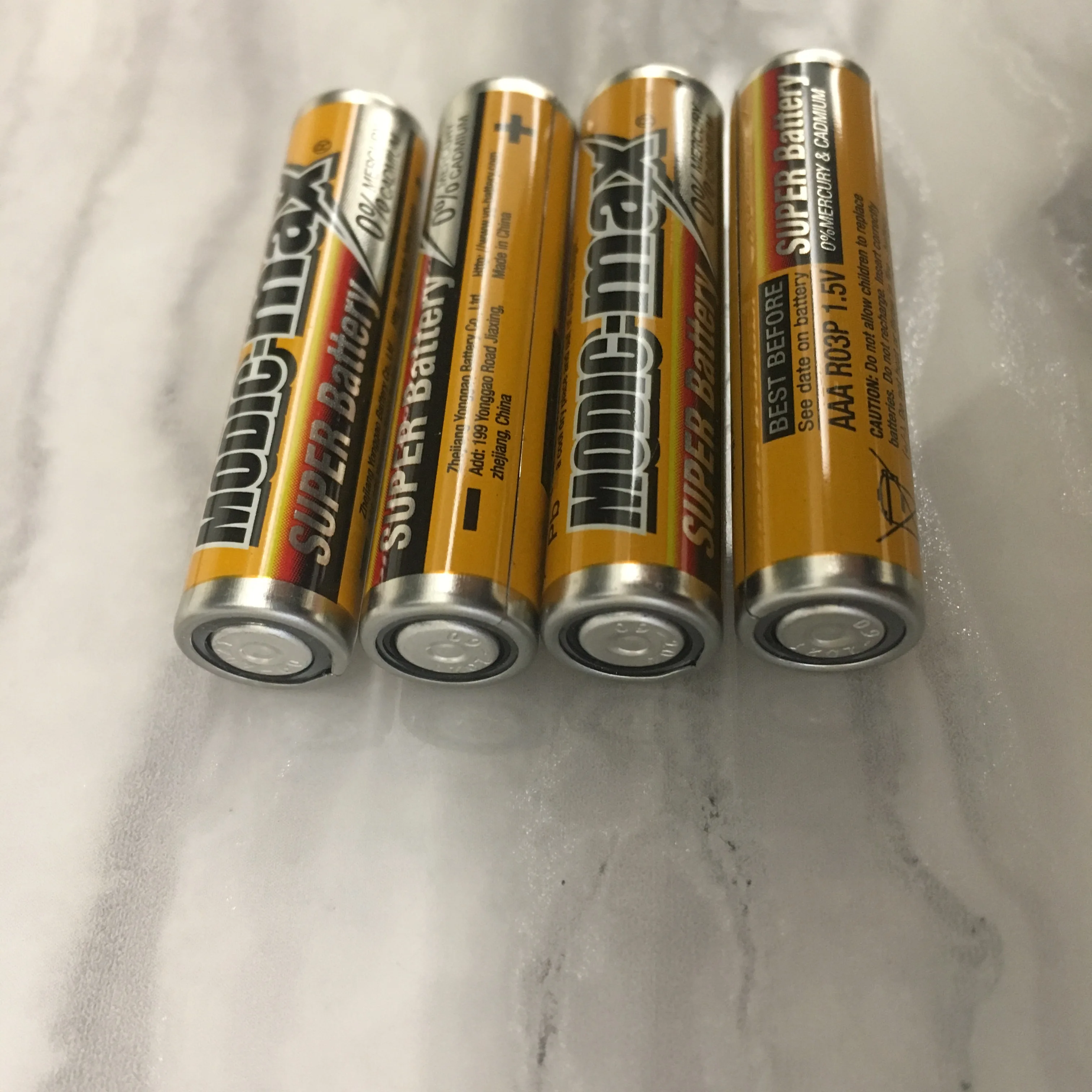 Zinc manganese  Battery AAA R03