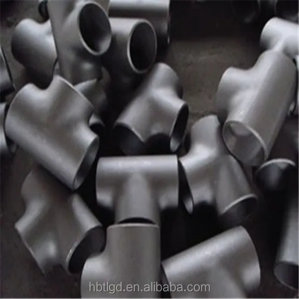 
carbon steel butt weld lateral tee Y tee diameter &seamless equal and reducing pipe tee&carbon steel pipe fittings 