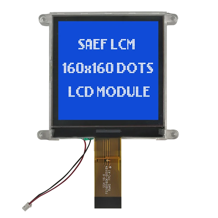 
FSTN Transflecitve Positive Monochrome Graphic display 160X160 LCD Module 