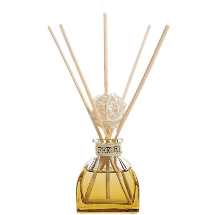 
50ml Mongolian Yurt Shaped Reed Diffuser Glass Aroma Bottle With Inner Cork And Wood Stick 