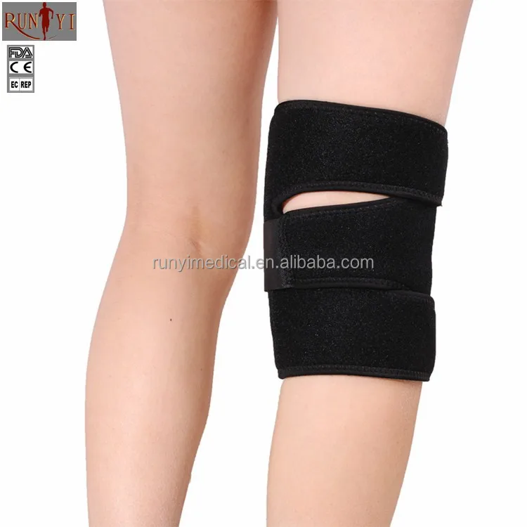 Breathable Open Patella Knee Support Sports Injury Knee Sleeve Brace