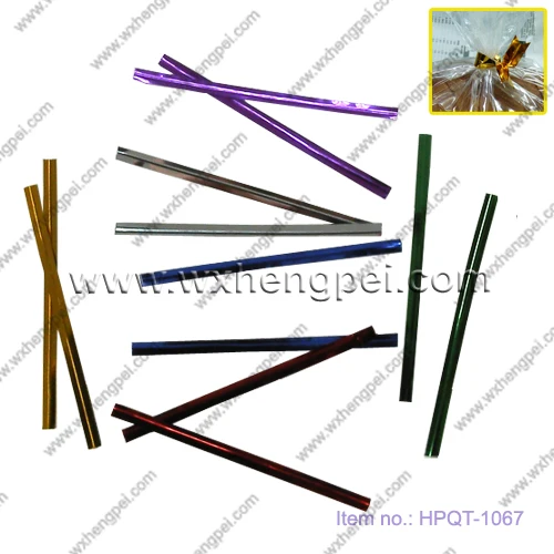 colorful twist ties for bread package/merry tie/twist ties roll