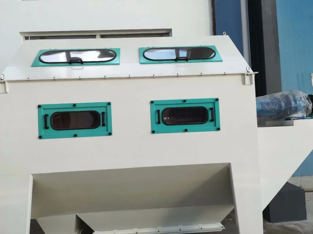 paddy cylindric cleaning sieve drum precleaner machine