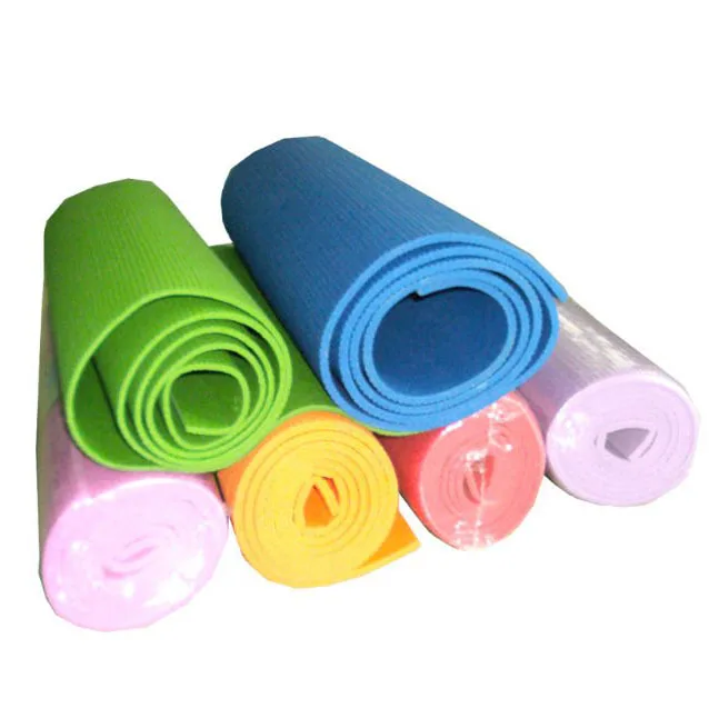 
double Layer home made fitness TPE eco-friendly sports Yoga mat 