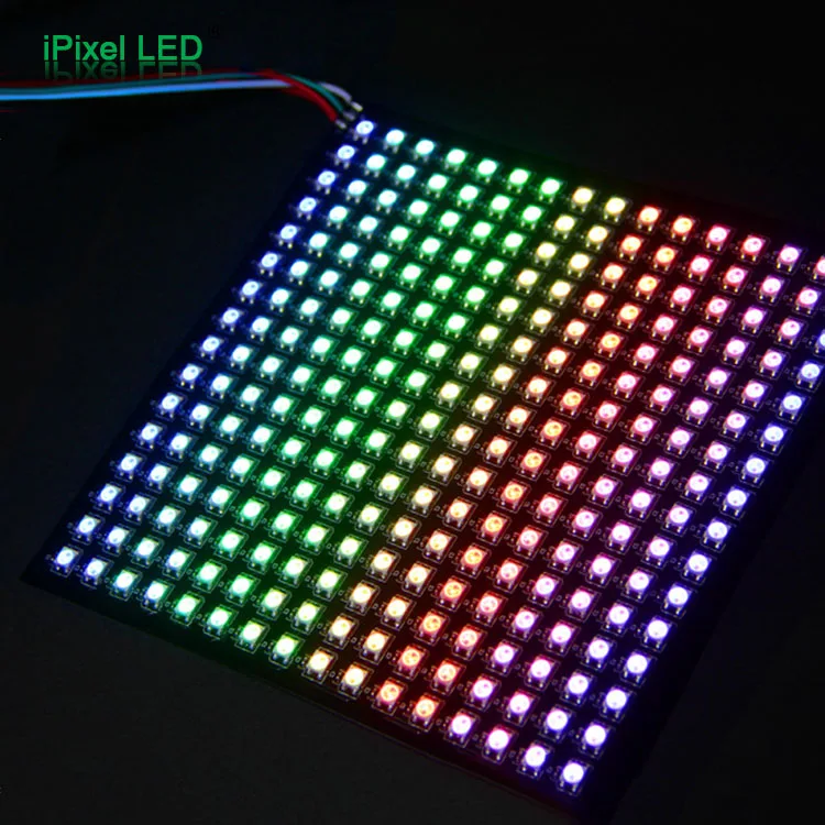
16X16 RGB LED Panel light,led screen apa102,led display flexible led dot matrix 