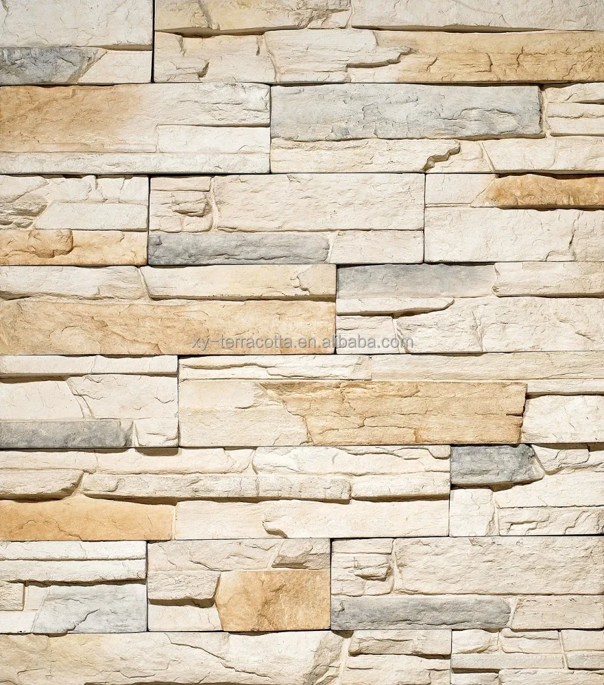 large river rock stones wall cladding