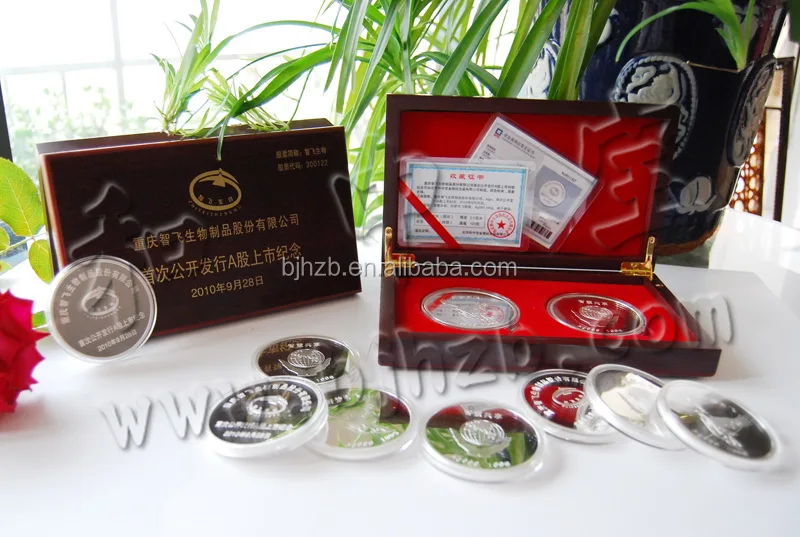 mdf solid wood coin display box