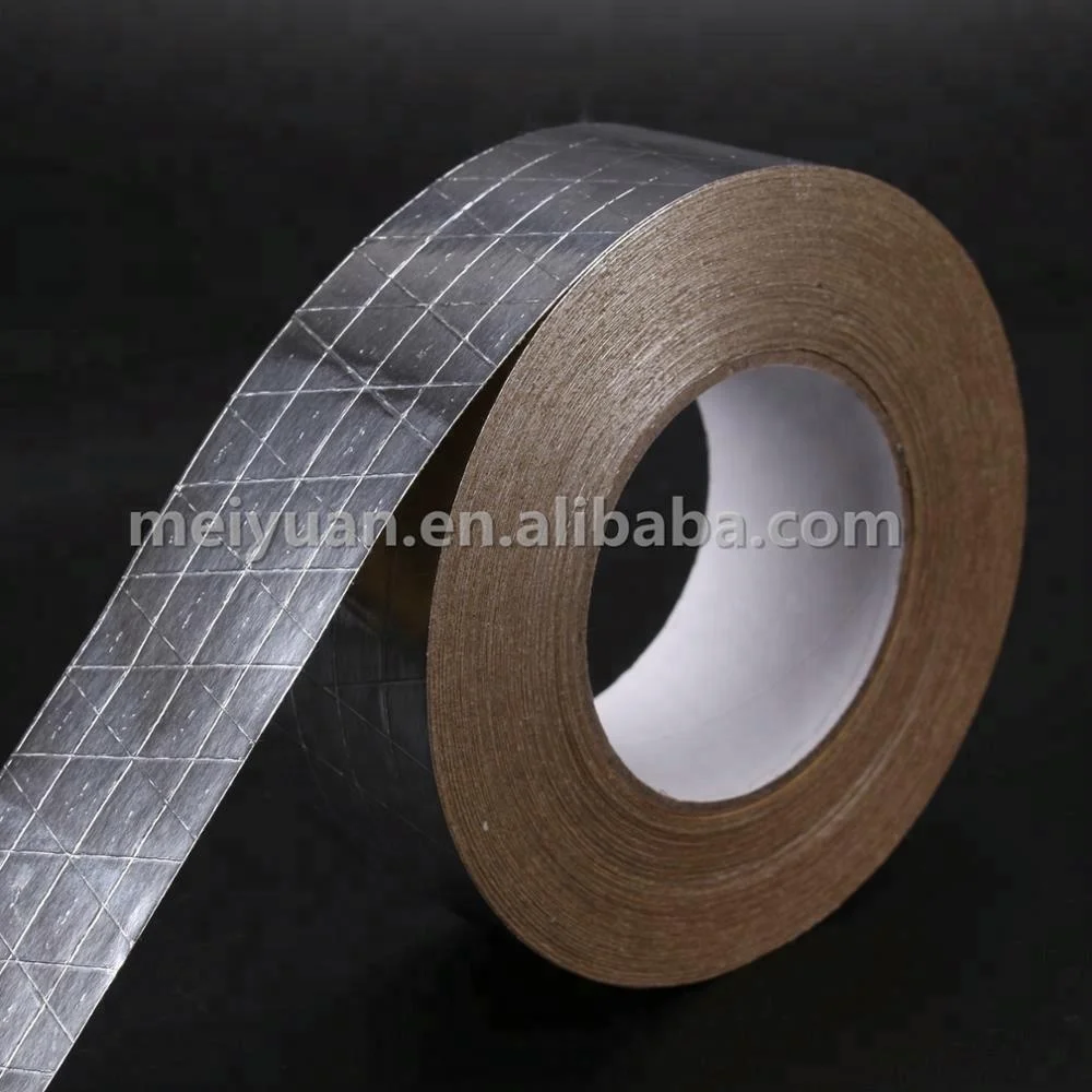Reinforced Aluminum Foil Tape Foil-Scrim-Kraft Tape for sealing and mending of insulation nail puncture