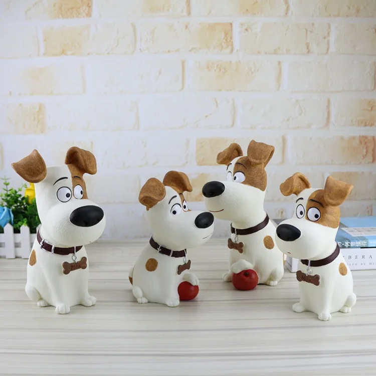 Wholesale Kids Birthday Gift Creative Desk Decoration Artware Mike Dog Piggy Bank