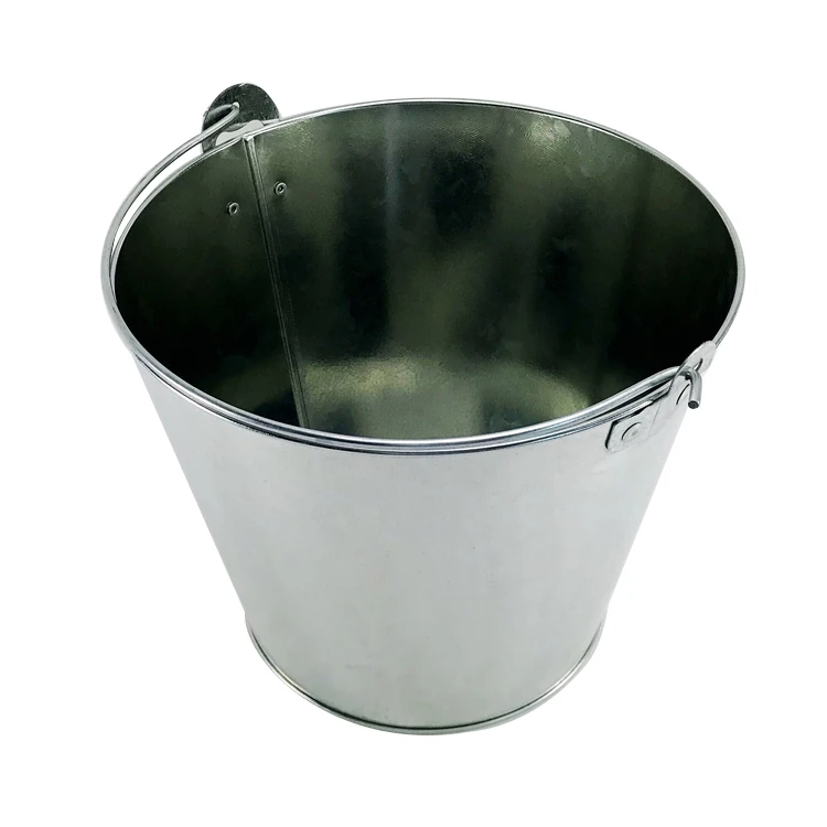 Онлайн-магазин, бесплатная доставка, низкий минимальный заказ, с открывалкой, серебристый, натуральный цвет, 5 л, пищевой класс, оцинкованный металл, ведро для пива и льда