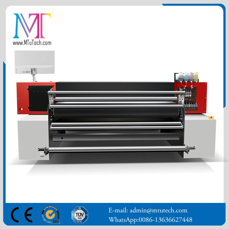 China Supplier Direct Belt Textile Printing Machine for Fabric Silk Lycra