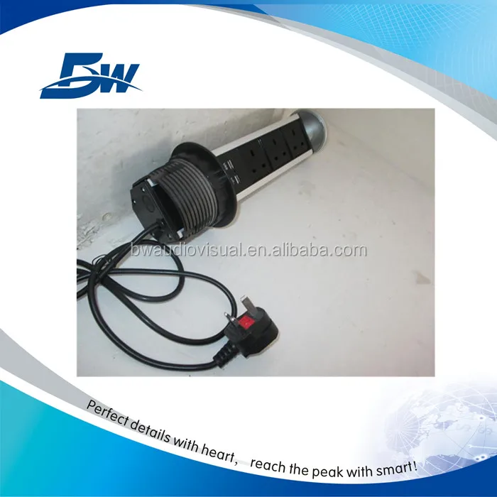 Electrical equipment table set desktop socket/pop up tabletop socket box SASO approved