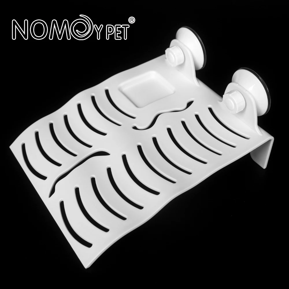 NOMOY PET Hot Sale Plastic Basking Floating Island Turtle Basking Platform with Suction Cups NF-09