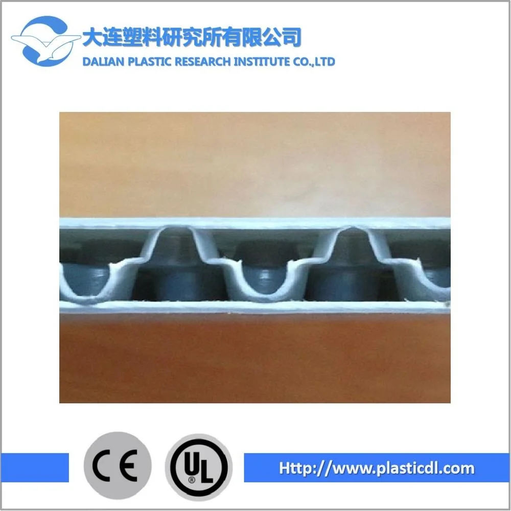 PP plastic honeycomb sheet /bubble guard sheet making machine