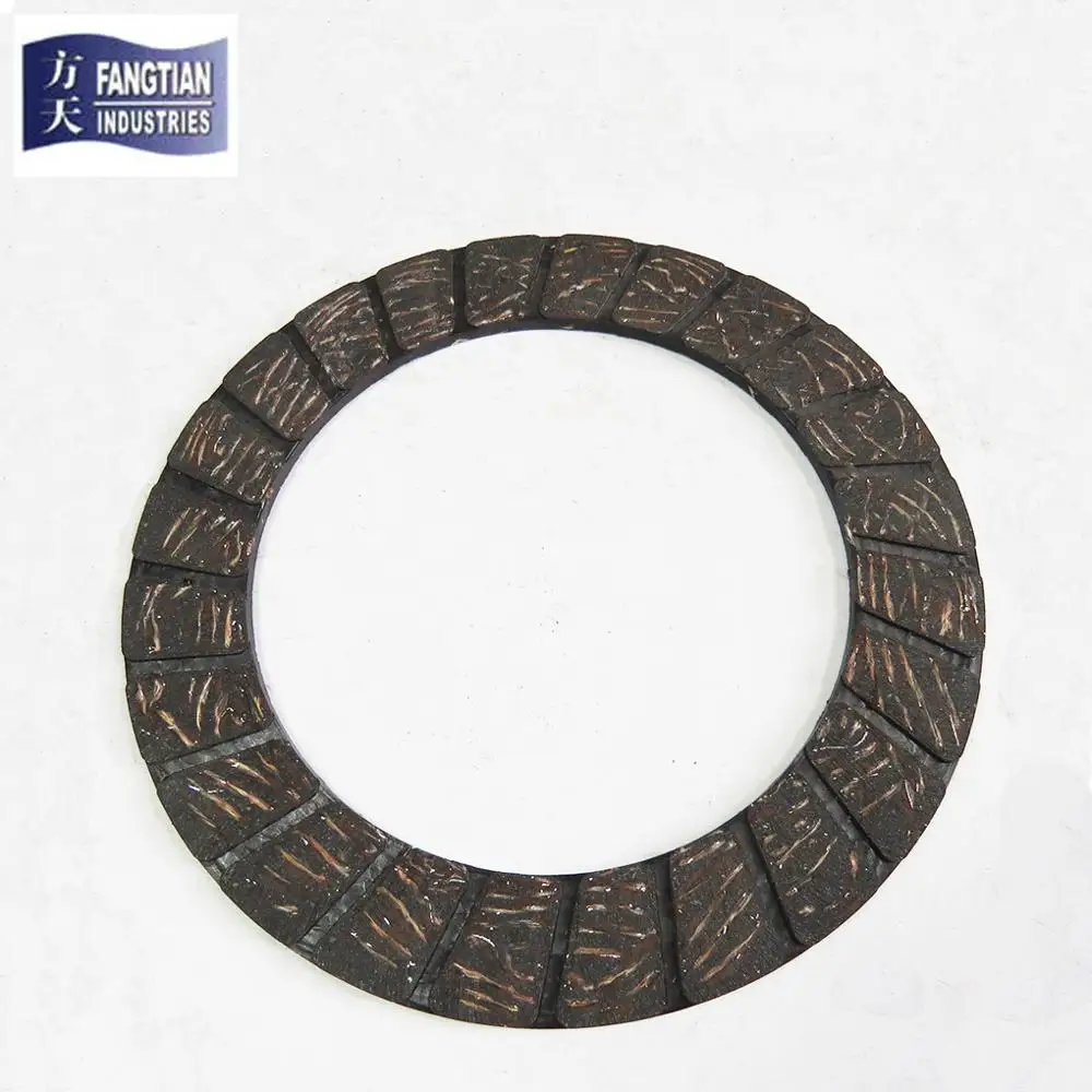 
Medium size clutch facing materials truck parts clutch facing with composite fiber 
