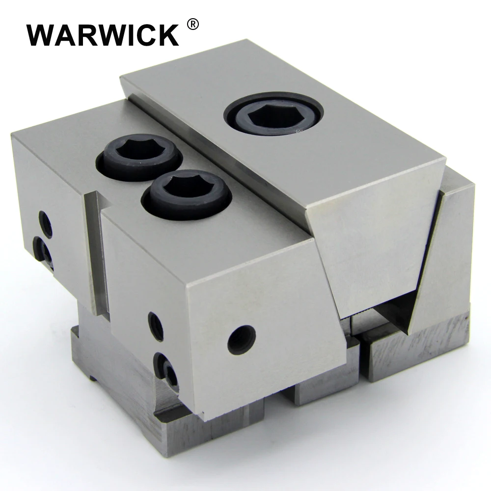 
Multiple clamp vice in row for CNC machine 