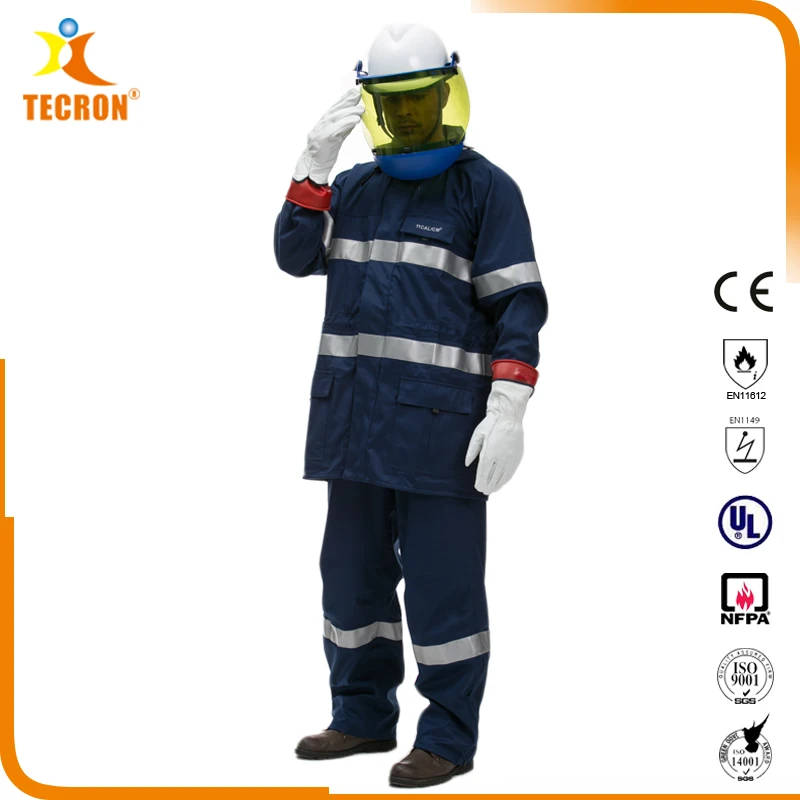 11.8cal FR Arc Flash Electric resistant Rainwear Suit