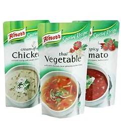 Стоячая Реторта пластиковый пакет для упаковки пищевых продуктов карри супа томатного