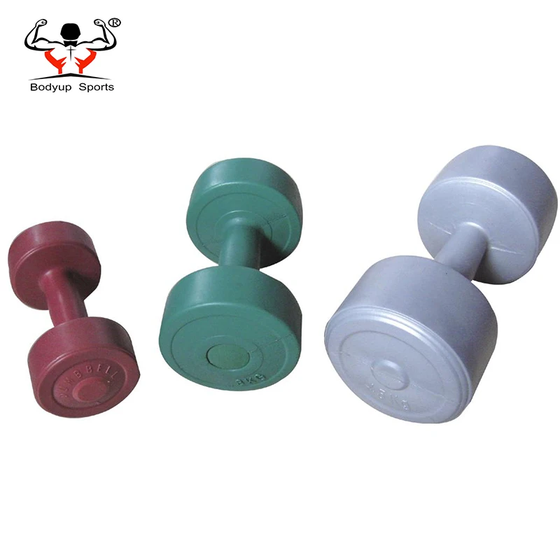 High Quantity Round Shape Cement Vinyl Concrete Dumbbell