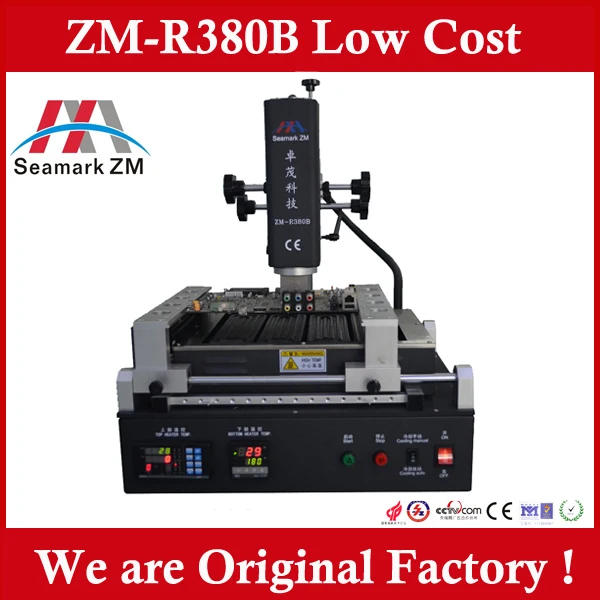 ZM-R380B Air & Infrared BGA Rework Station for Repairing Mobile Phones and Laptop Motherboard Chipsets