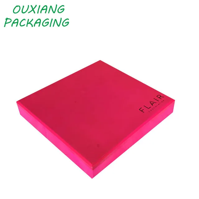 
piano pink lacquer finish luxury wooden chocolate date gift packaging box 