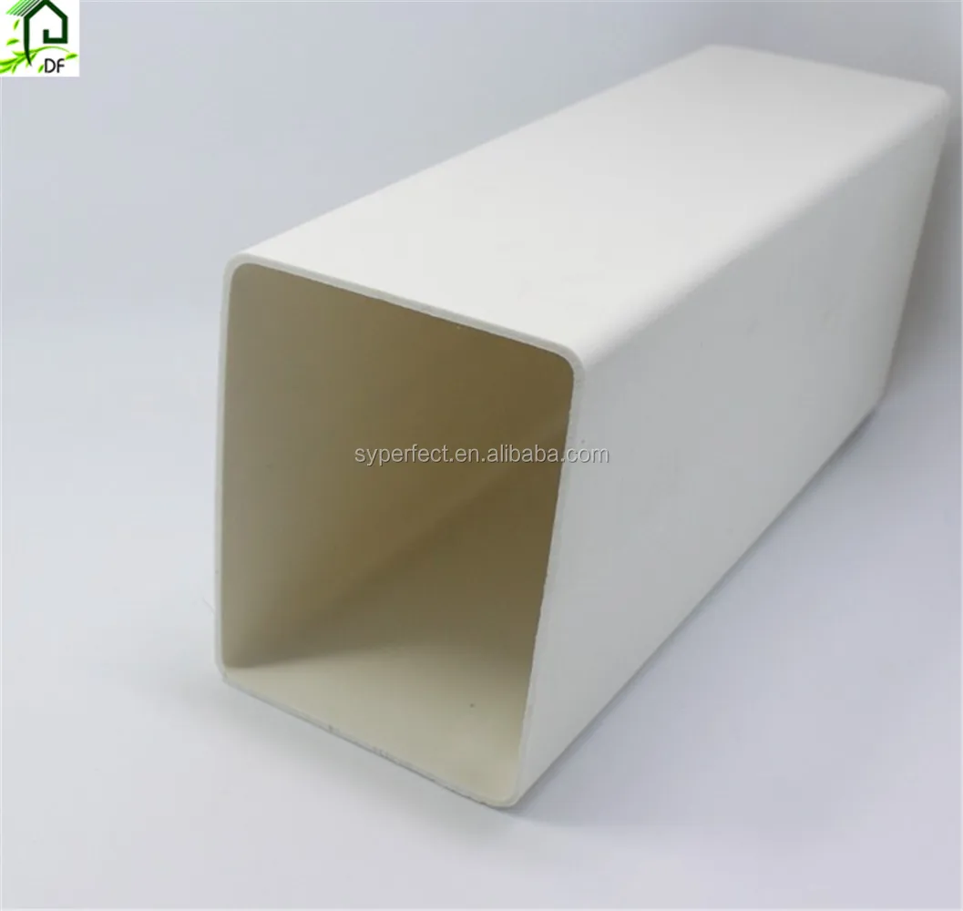 50 мм * 100 мм прямоугольная пластиковая труба Гидропоника