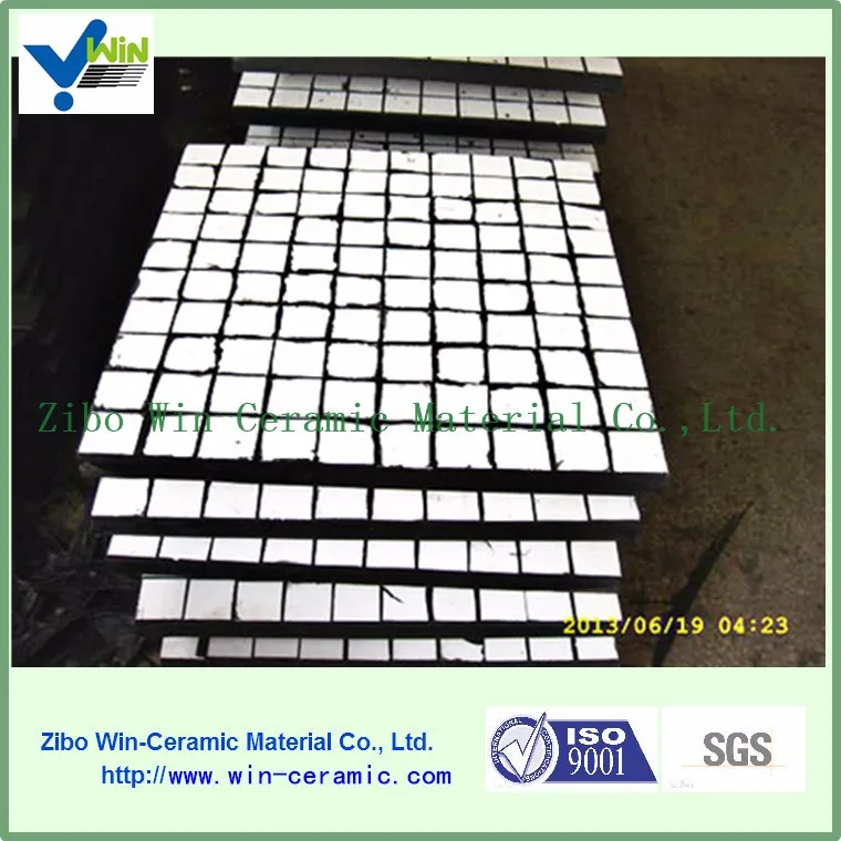 High Alumina Thick Rubber Lining for Hopper/Jester/Bin