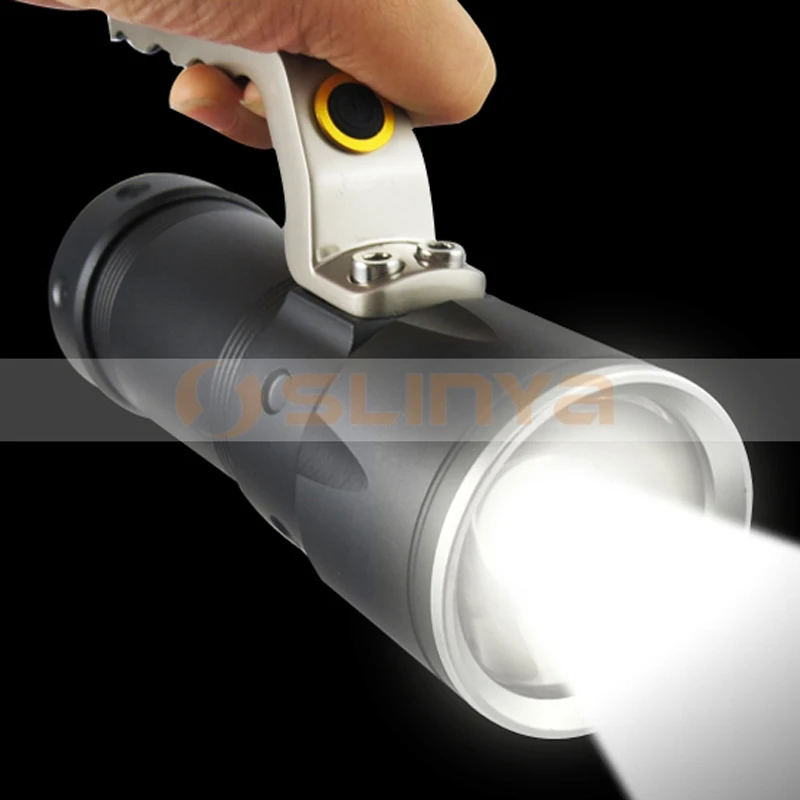 Powerful Flashlight LED Rechargeable Hand Lamp