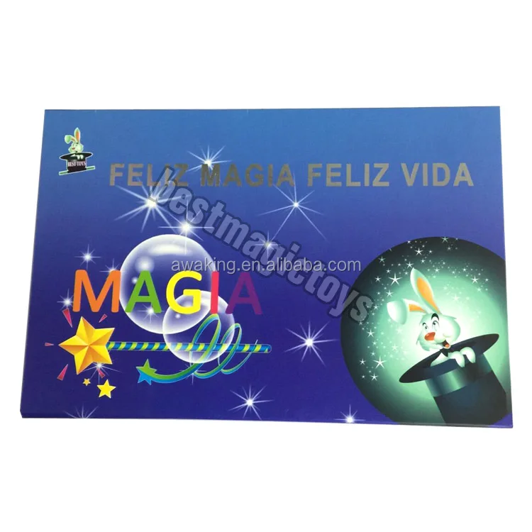 FELIZ MAGIA FELIZ VIDA spanish language and OEM kids easy magic kit custom